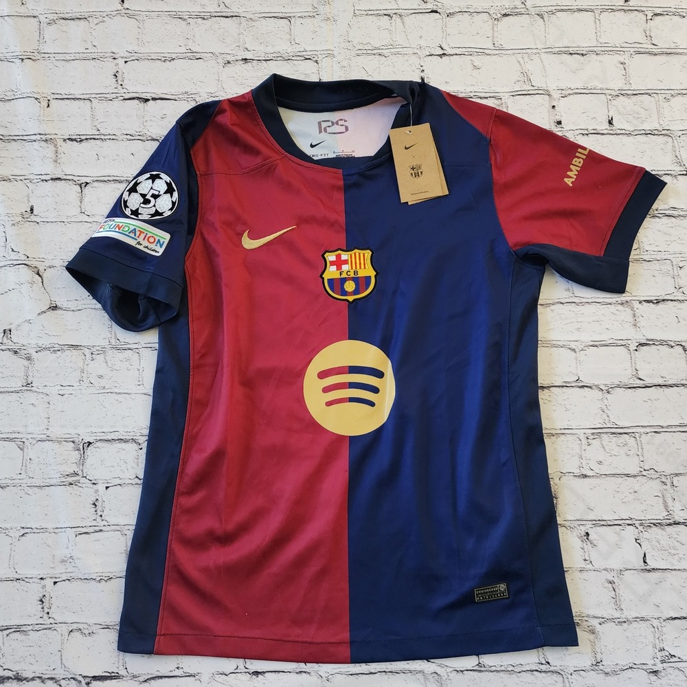 Lamine Yamal FC Barcelona Home Jersey 2024/25 Small